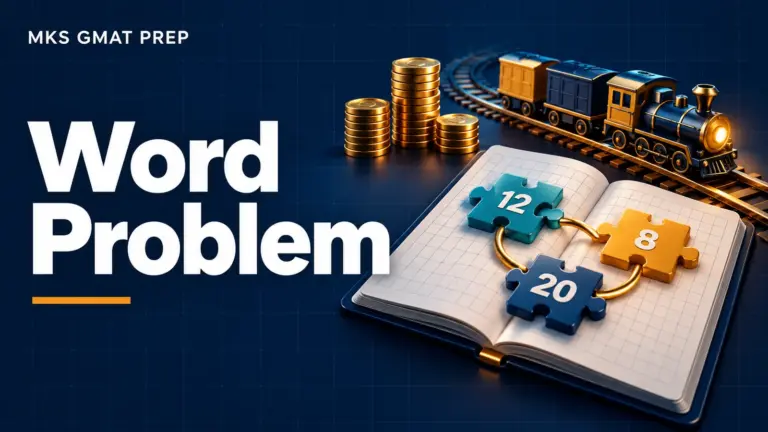 MKS GMAT Prep — Word Problem course cover