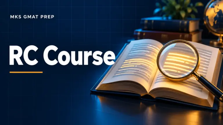 MKS GMAT Prep — RC Course course cover