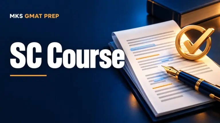 MKS GMAT Prep — SC Course course cover