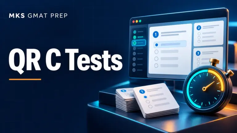 MKS GMAT Prep — QR C Tests course cover